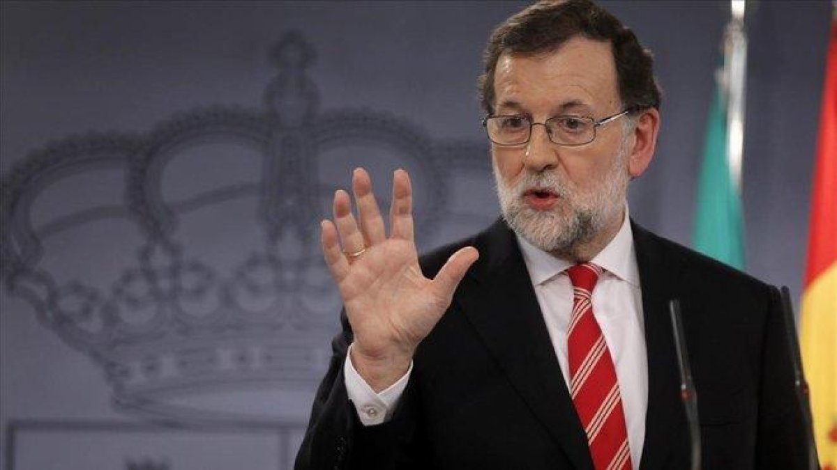 Mariano Rajoy, expresidente del Gobierno.-JOSE LUIS ROCA