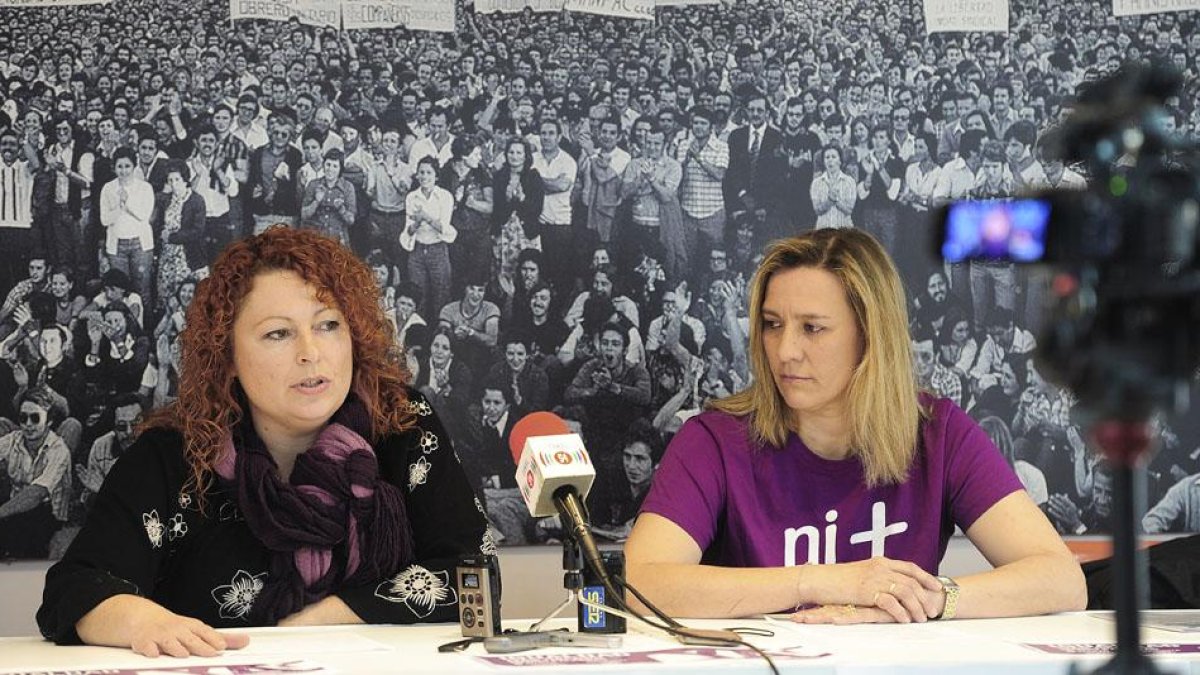 Mari Carmen Noceda y Olga Ortega.-ISRAEL L. MURILLO