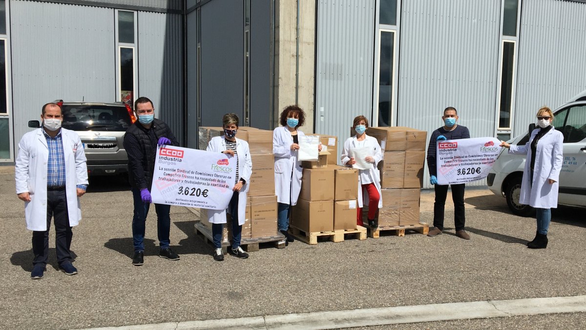 El sindicato ha conseguido más de 3.600 euros para donar al HUBU. ECB