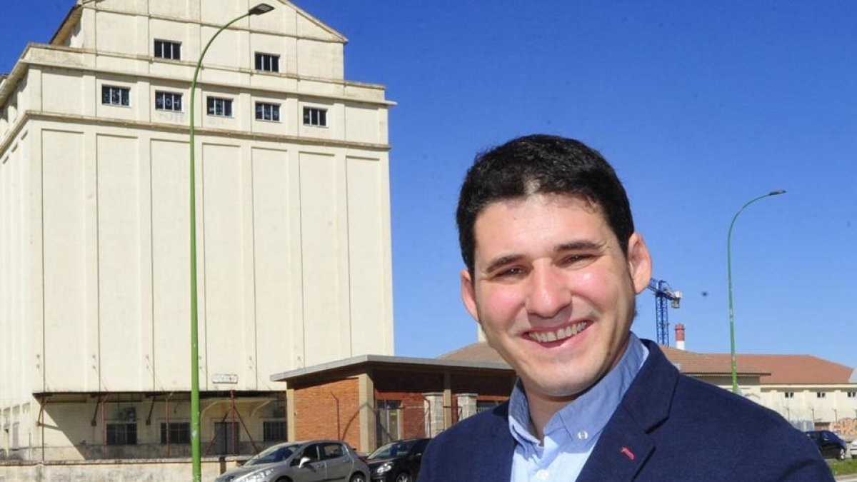 Raúl Salinero, candidato de Podemos a la alcaldía-Israel L. Murillo