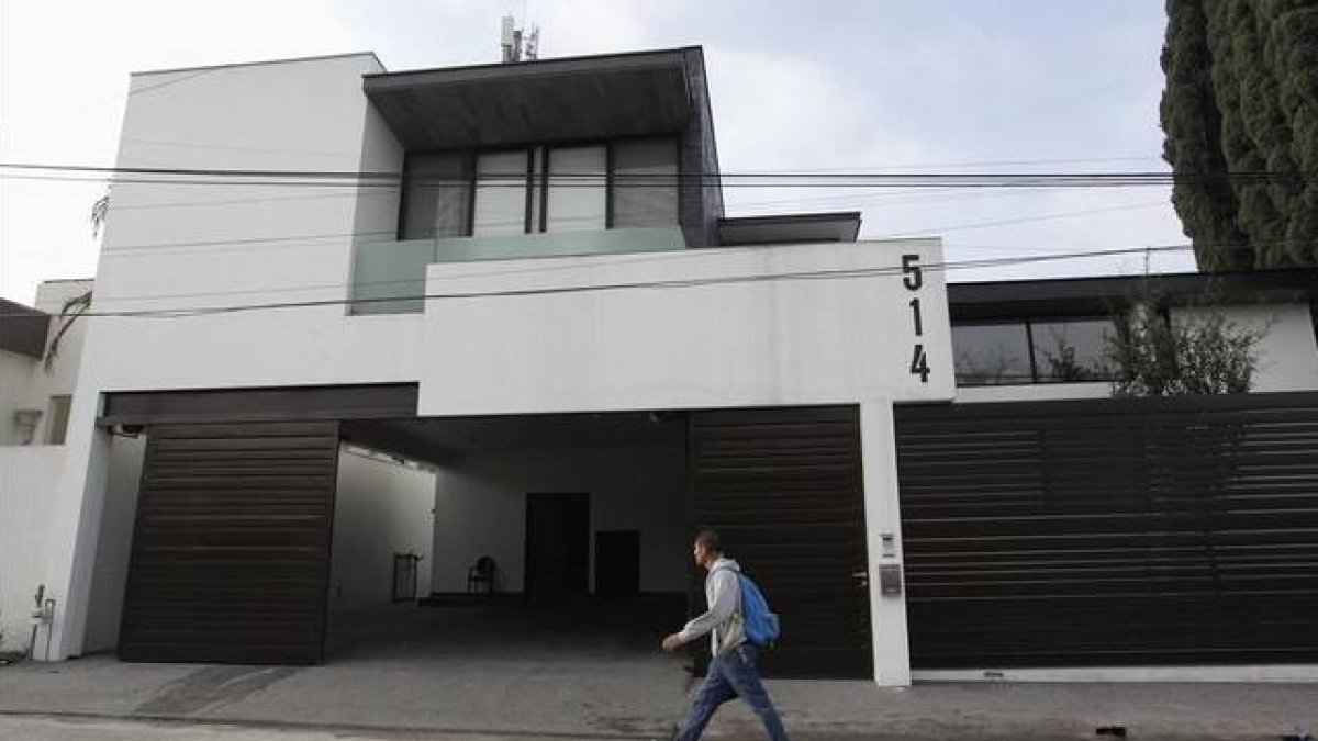 La casa de Omar Treviño, en Garza García.-Foto: REUTERS / DANIEL BECERRIL