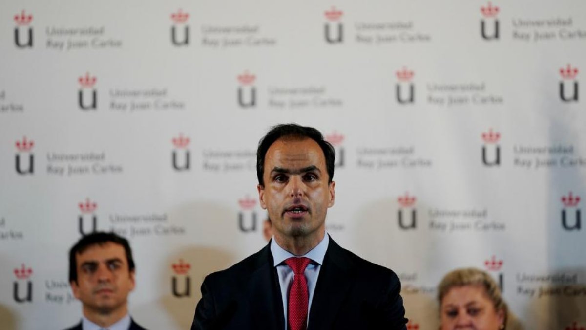 Javier Ramos, rector de URJC-JOSÉ LUIS ROCA