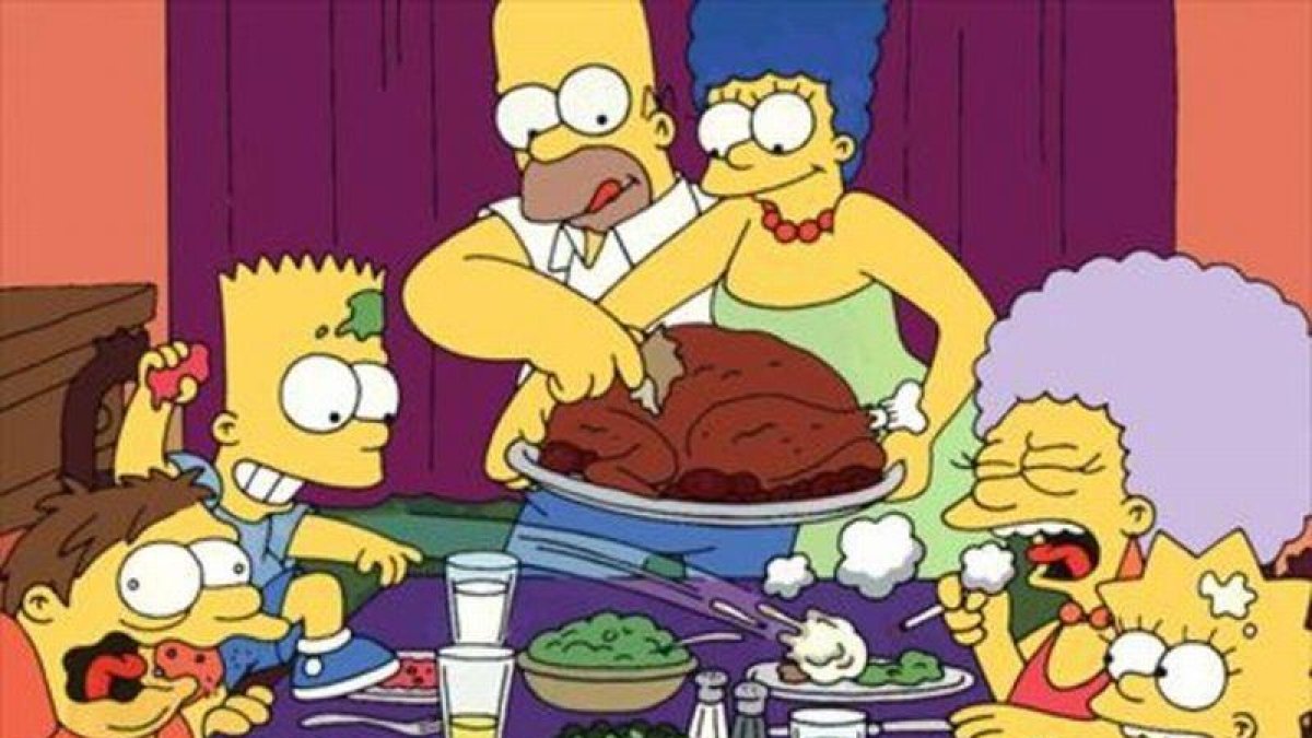 El pavo, uno de los platos de los protagonistas.-