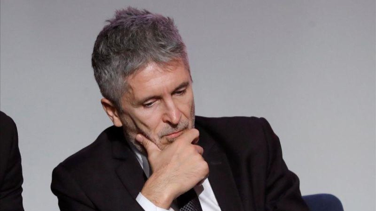 Fernando Grande-Marlaska, ministro del Interior.-JUANJO MARTÍN (EFE)