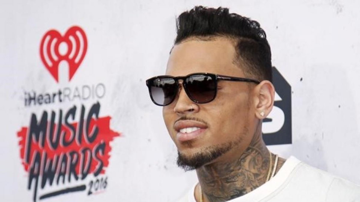 El rapero Chris Brown-DANNY MOLOSHOK