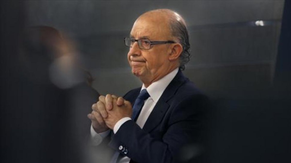 Cristóbal Montoro, ministro de Hacienda en funciones.-JUAN MANUEL PRATS