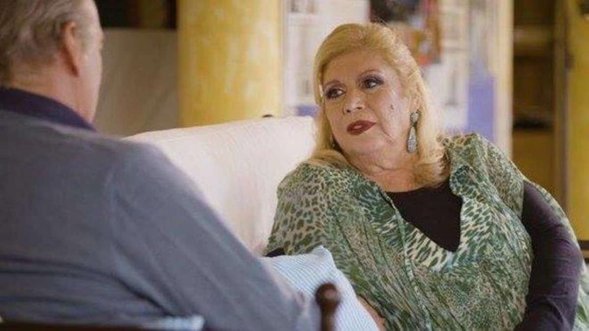 María Jiménez, en ‘Mi casa es la tuya’, con Bertín Osborne.-TELECINCO