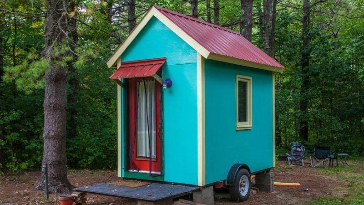 Una tiny house de Estados Unidos.-EL PERIÓDICO