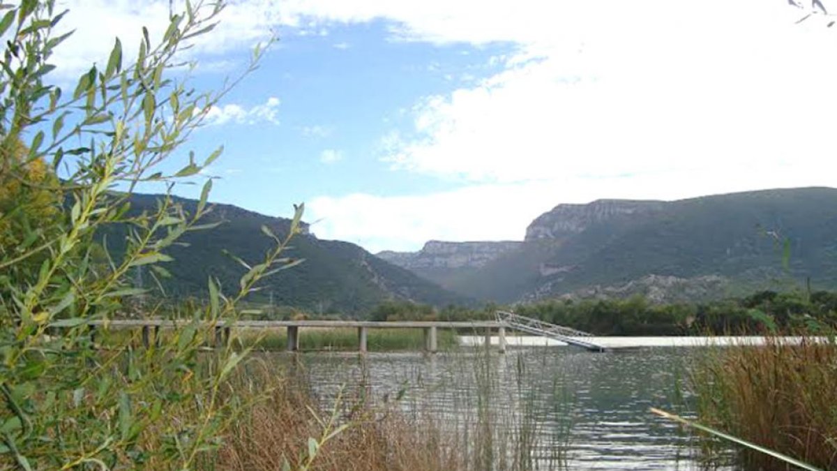 Embalse de Sobrón.