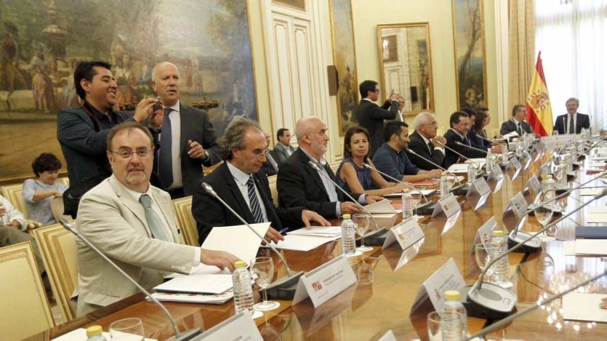 El consejero de Educación de la Junta, Fernado Rey, asiste a a Conferencia Sectorial de Educación-Ical