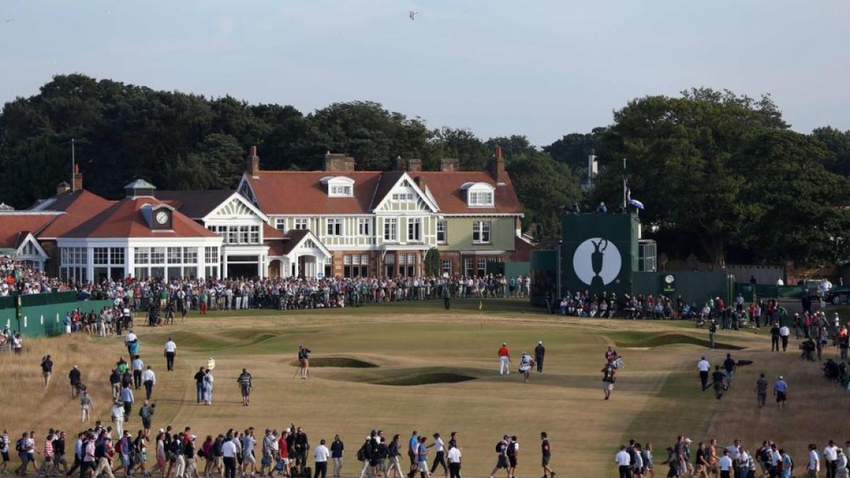 Muirfield, durante el Abierto Británico del 2013.-AFP