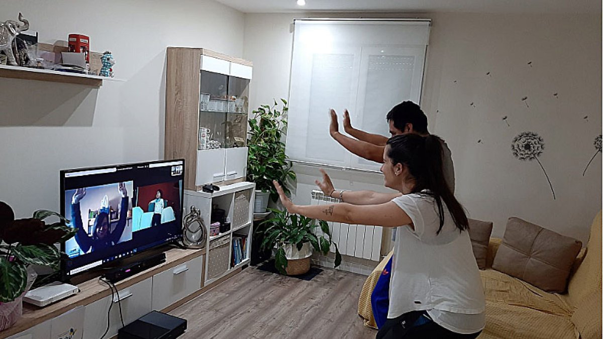 Los juegos y las actividades se mantienen a través de las videollamadas. ICAL