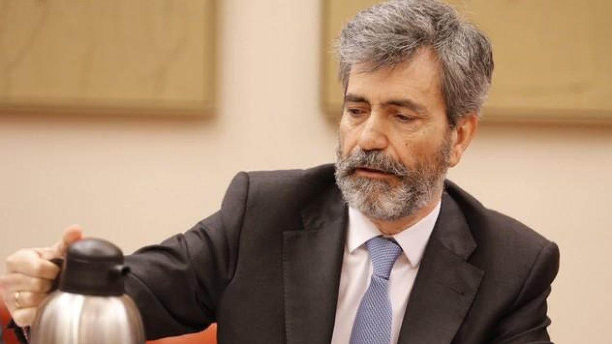 Carlos Lesmes, presidente del CGPJ.-AGUSTIN CATALAN