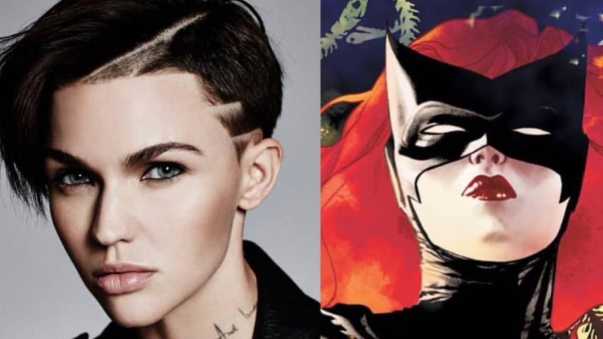 La actriz Ruby Rose y Batwoman, en DC Comics. /-INSTAGRAM