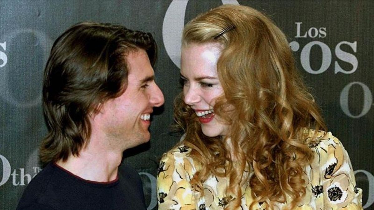 Tom Cruise y Nicole Kidman, en el 2000, cuando todavía eran pareja.-REUTERS / SERGIO PÉREZ
