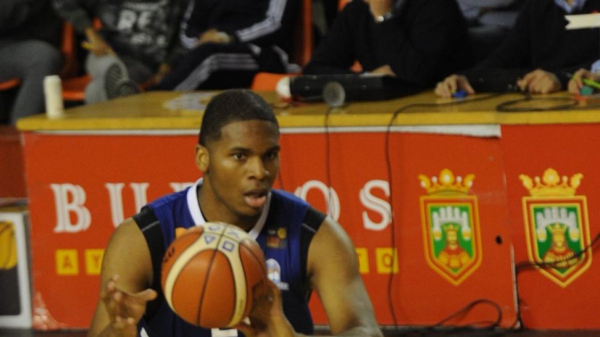 Percy Gibson, durante un partido.-SANTI OTERO