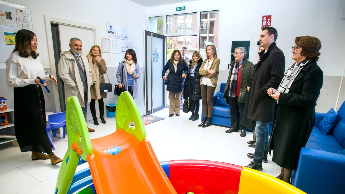 Inauguración del nuevo edificio de Atención a la Infancia de Autismo Burgos. TOMÁS ALONSO