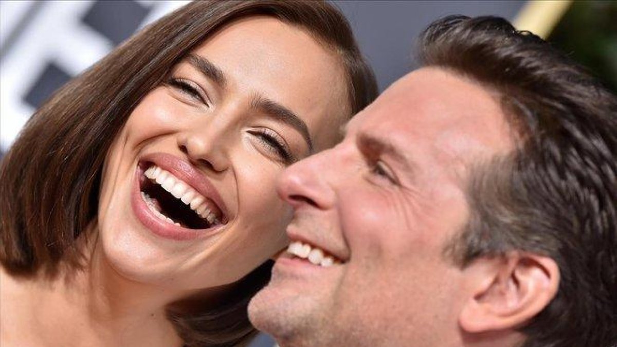 Irina Shayk y Bradley Cooper, muy compenetrados, hace tres años.-AXELLE BAUER / GRIFFIN FILM MAGIC