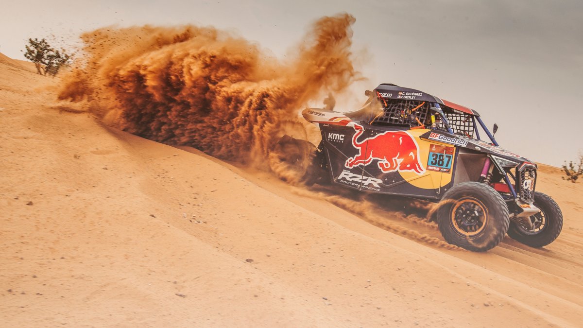 Cristina Gutiérrrez, durante la competición. RED BULL ESPAÑA