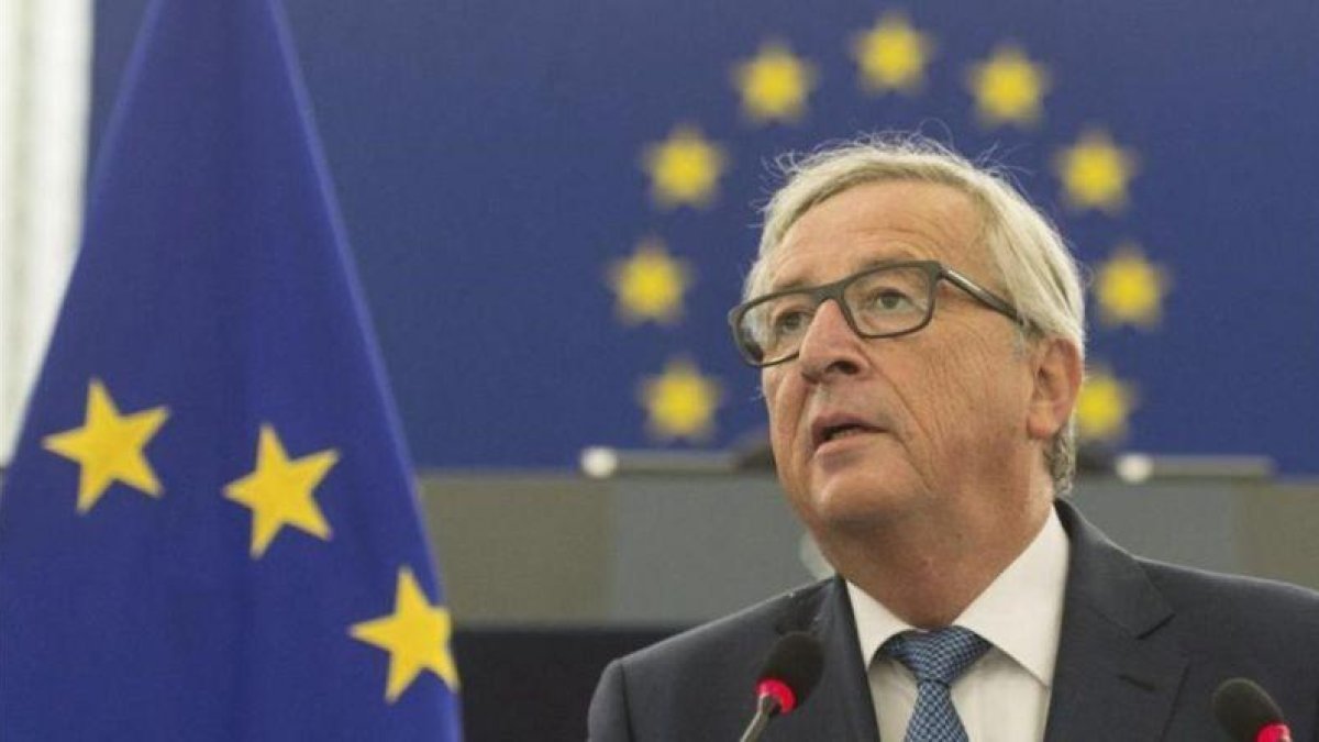 El presidente de la Comisión Europea, Jean-Claude Juncker.-