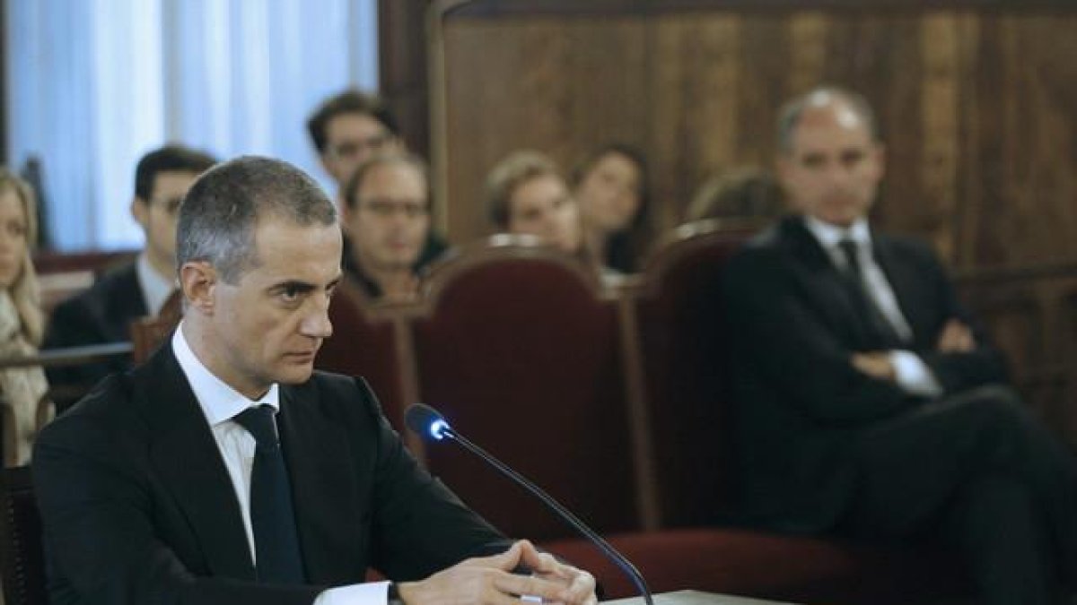 Ricardo Costa, en el juicio por la causa de los trajes.-EFE