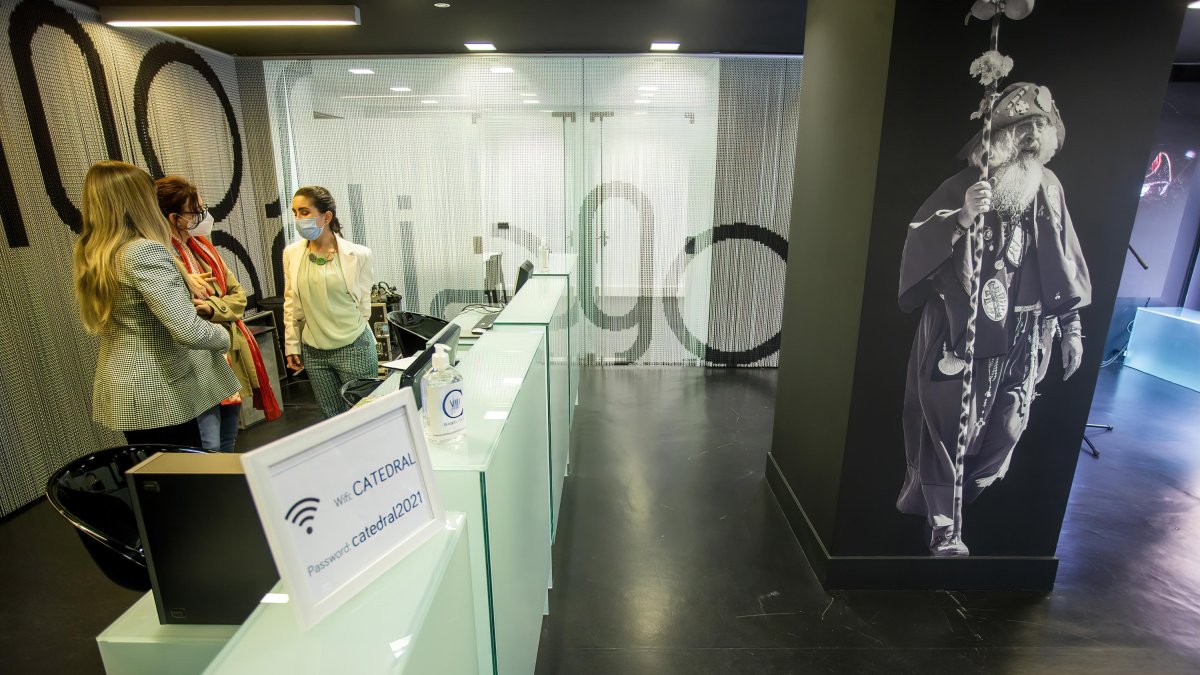 Imagen del centro de recepción de peregrinos. SANTI OTERO