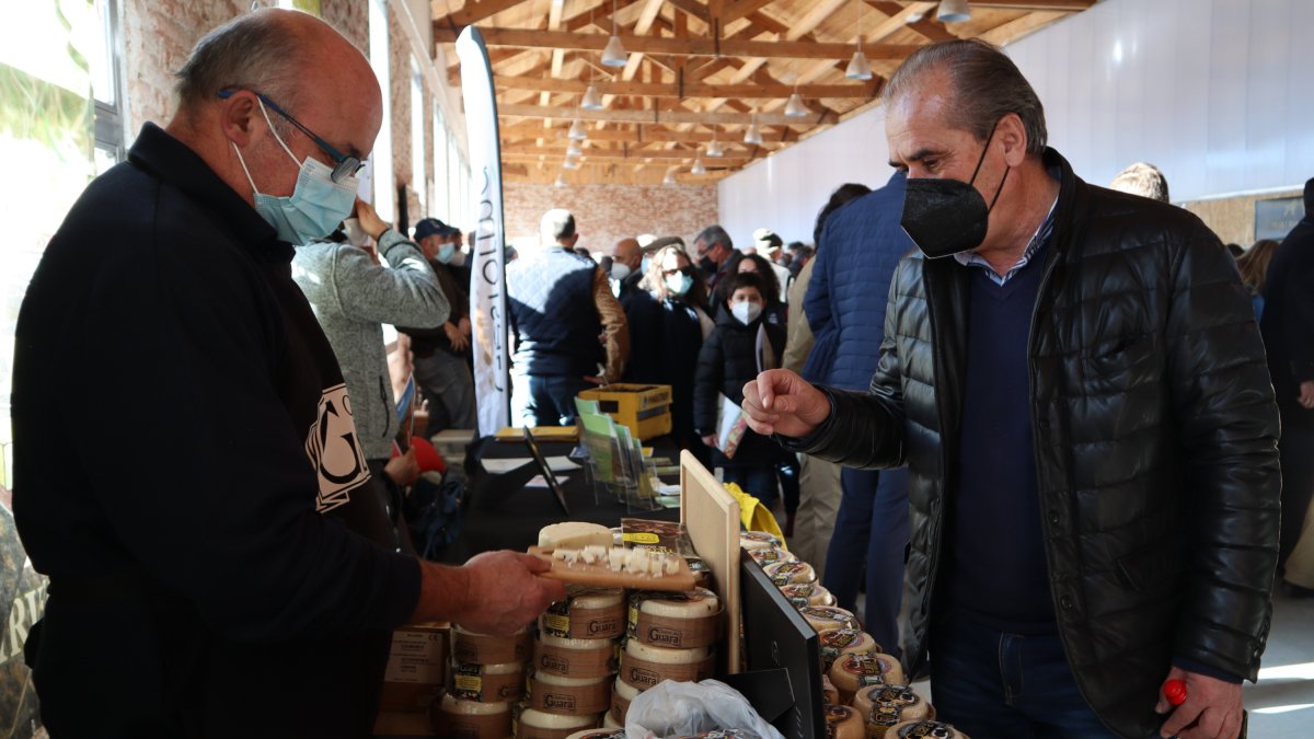Luis Briones, en la Feria de la Trufa. ECB
