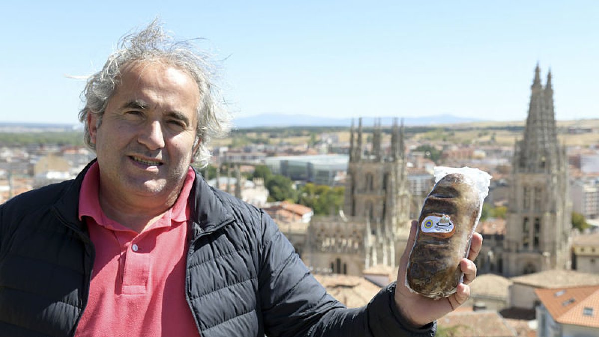 El presidente de la IGP Morcilla de Burgos, Roberto Da Silva. ICAL