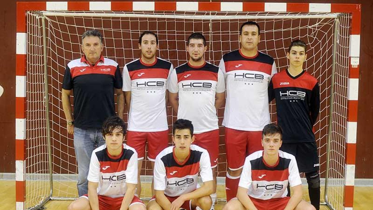 Plantilla del combinado del Hotel Ciudad de Burgos que milita en la Primera División masculina del torneo-Israel L. Murillo