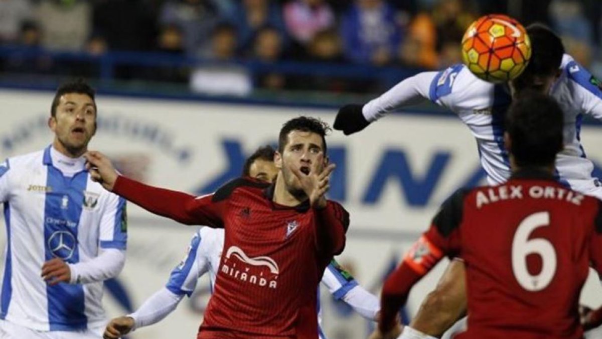 El combinado rojillo no tuvo su tarde en Butarque, donde encajó tres tantos antes de llegar al ecuador de la primera mitad del encuentro frente al Leganés-LaLiga.com
