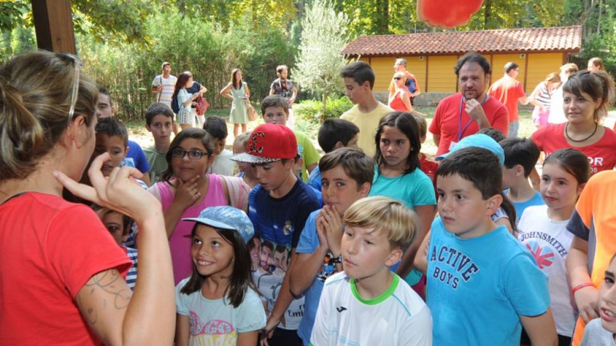 Niños que participan en los Campamentos de Verano.-ISRAEL L. MURILLO