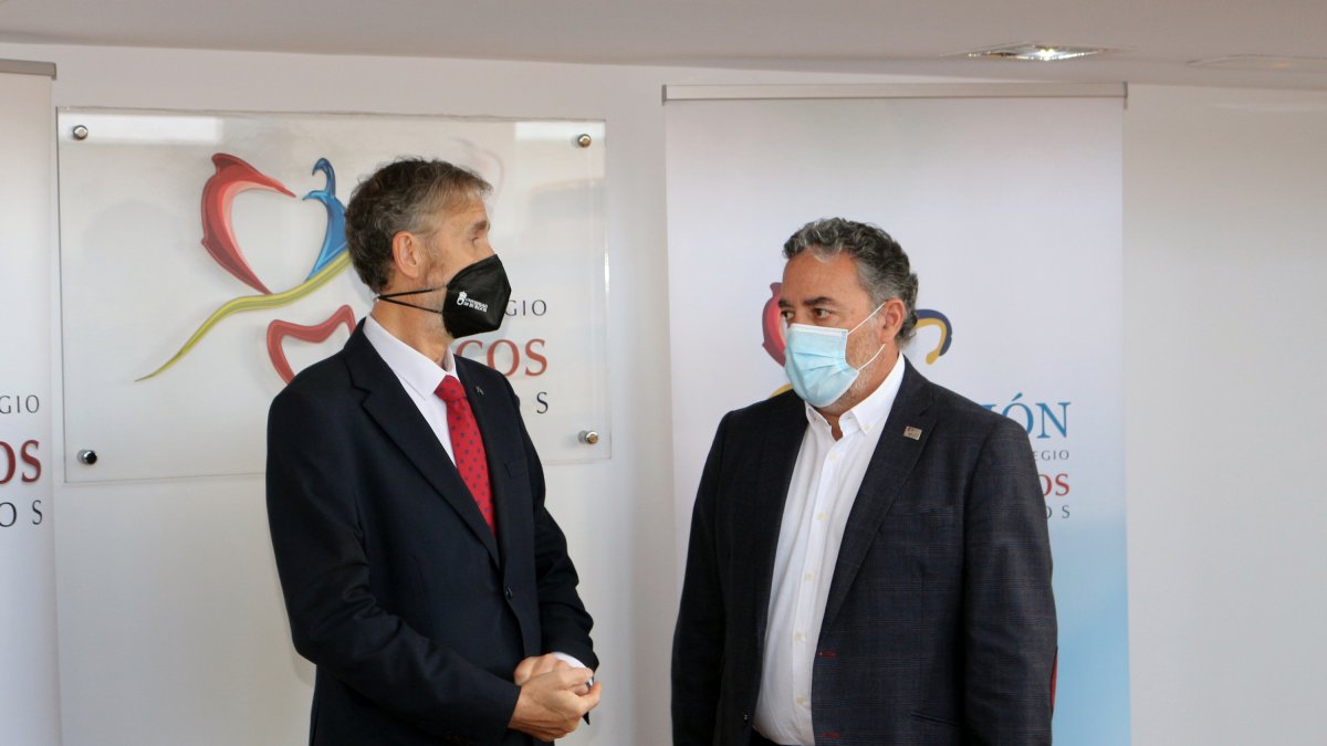 Manuel Pérez Mateos y Joaquín Fernández del Valderrama. ECB