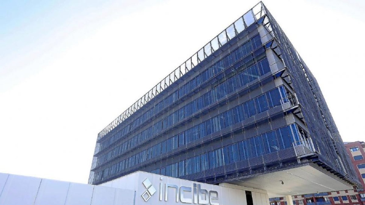 Sede del Instituto Nacional de Ciberseguridad (Incibe), en el polígono de La Lastra en la capital leonesa.-E. M.