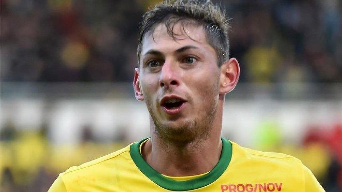 Emiliano Sala, en un partido de noviembre del 2018. .-AFP