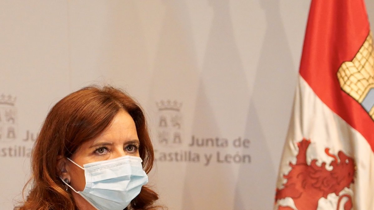 La consejera de Empleo e Industria, Ana Carlota Amigo. - ICAL