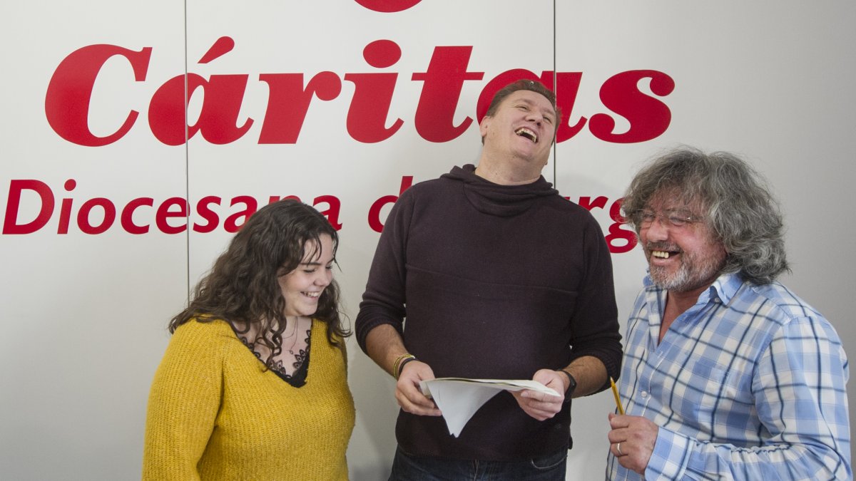 Sara Castro, David Alonso y Fermín González. ISRAEL L. MURILLO