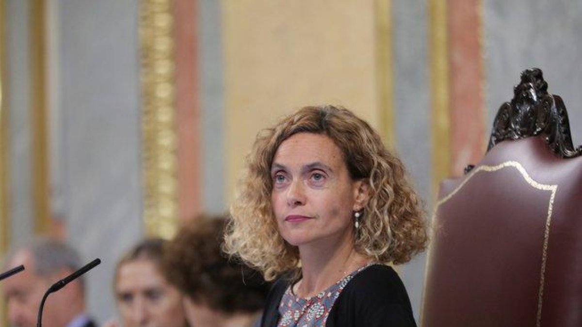 La presidenta del Congreso, Meritxell Batet.-EUROPA PRESS