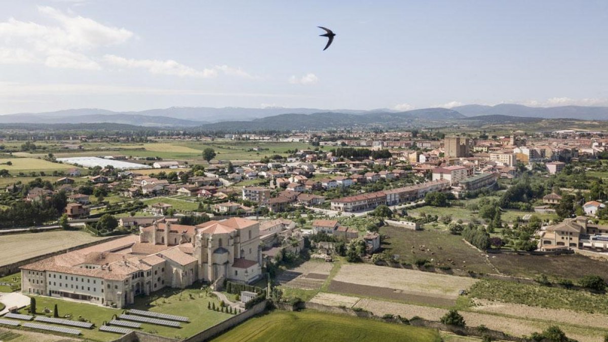 Vista panorámica de la localidad de Medina de Pomar.
