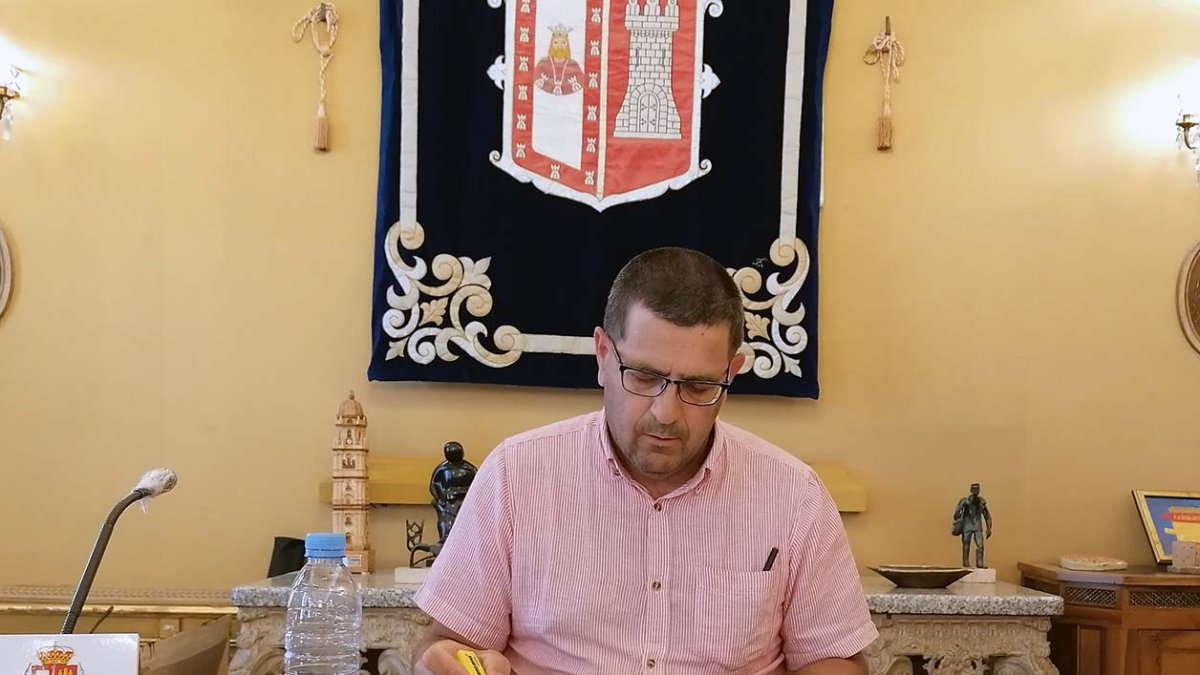 El diputado provincial del PSOE, Javier Lezcano. ECB