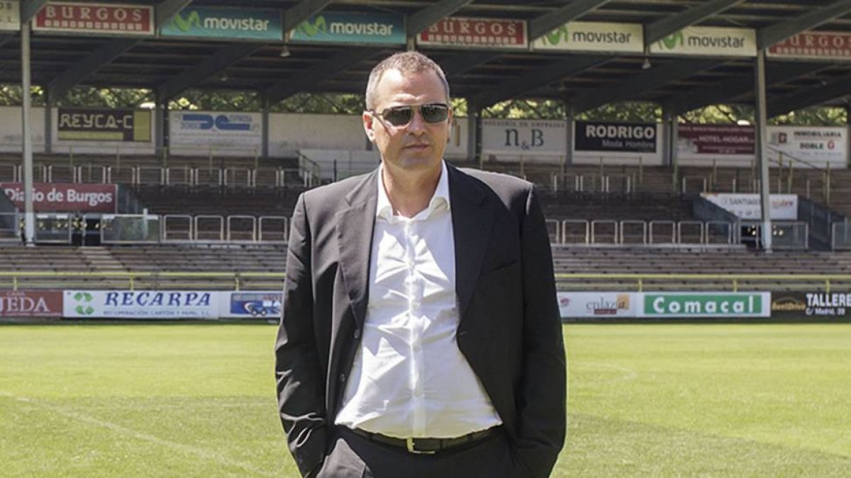 Ángel Viadero el día de su presentación.-SANTI OTERO