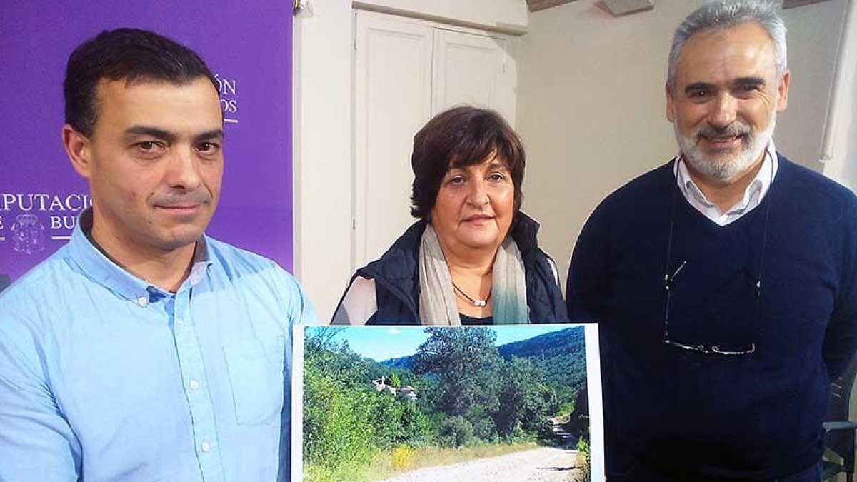 Juan José Asensio, Isabel Ruiz y Marco Antonio Manjón en una imagen de archivo.-D.S.M.