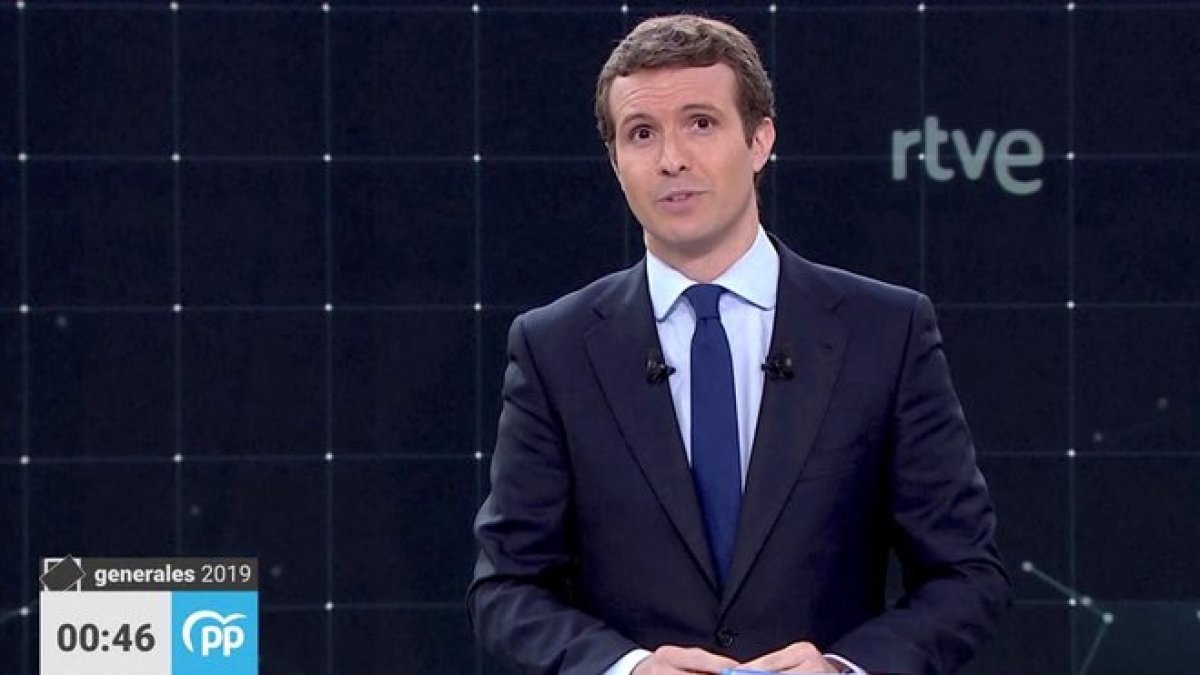 Casado, en el debate.-