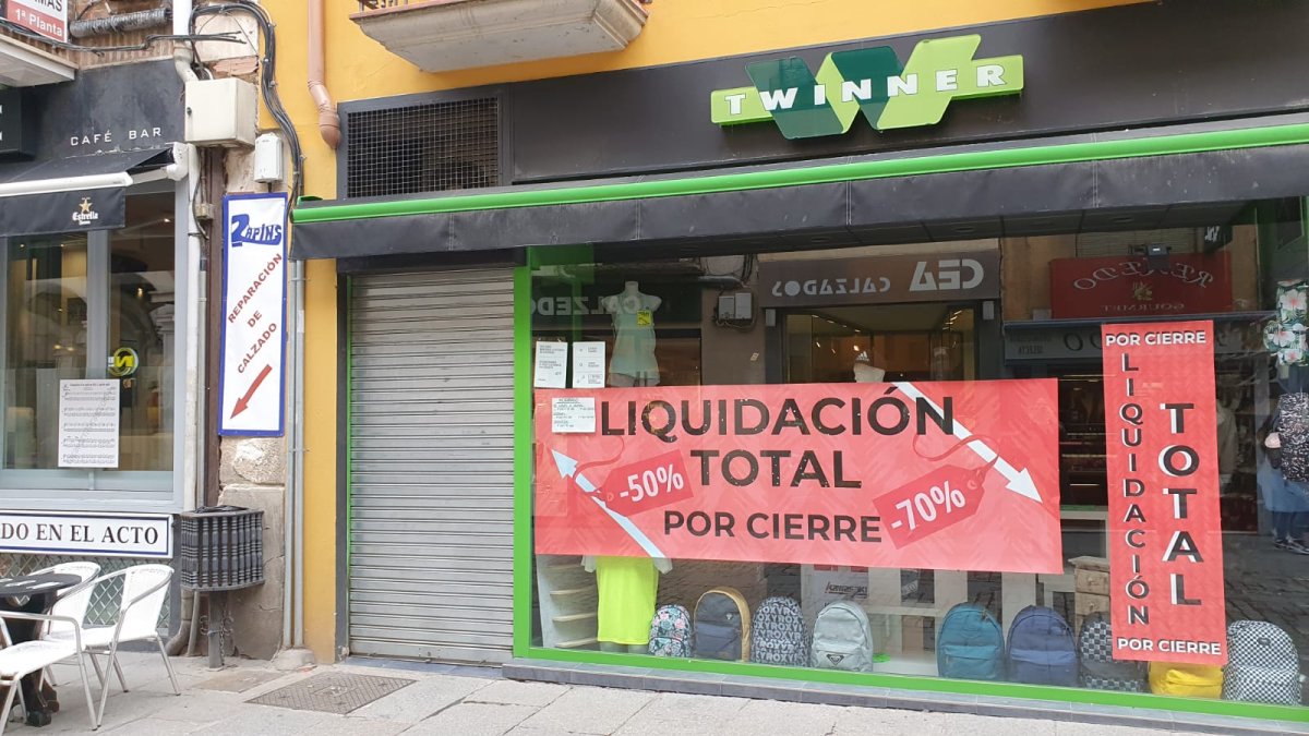 Twinne es una empresa especializada en el deporte que llevaba más de seis años en la calle Isilla.