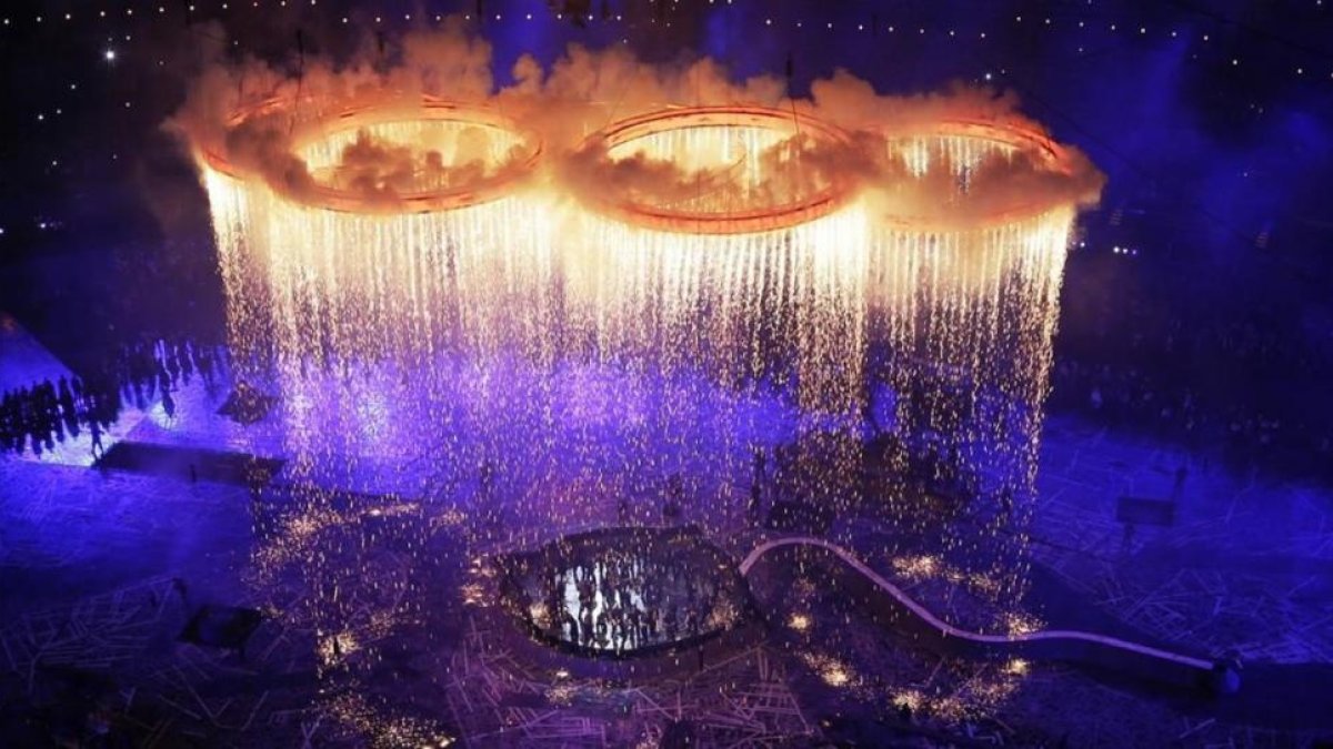 Imagen de la inauguración de los Juegos de Londres 2012-MORRY GASH / AP