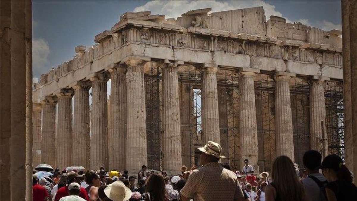 El Partenón, en Atenas.-MIGUEL LORENZO