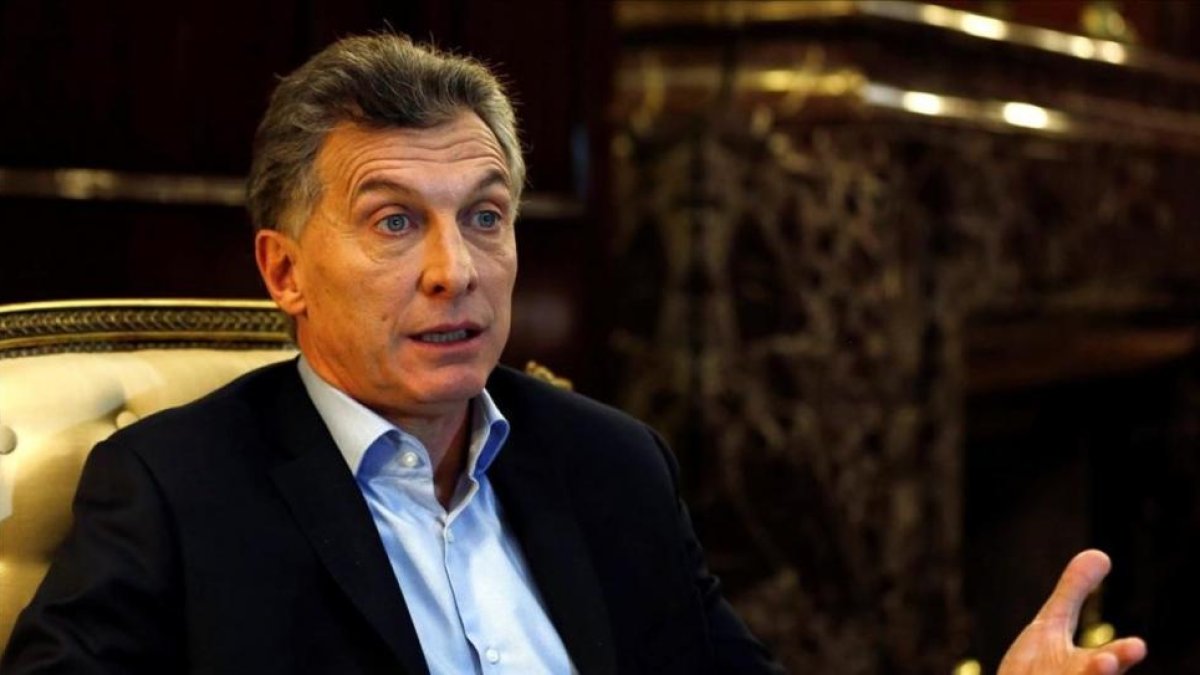El presidente de Argentina, Mauricio Macri.-AGUSTIN MARCARIAN