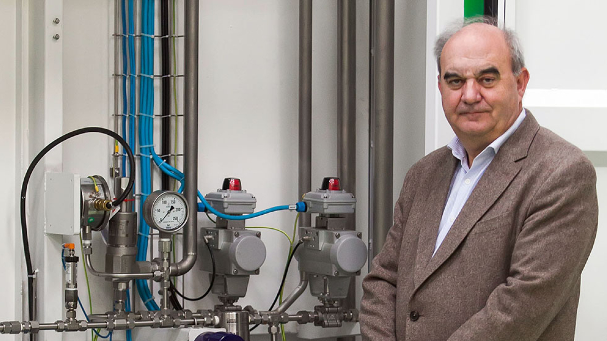 Andrés Hernando, CEO de Hiperbaric, empresa que lidera el consorcio del proyecto. TOMÁS ALONSO