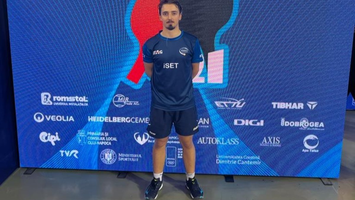 Andrea Puppo, durante el Europeo sub21. BURGOS TM