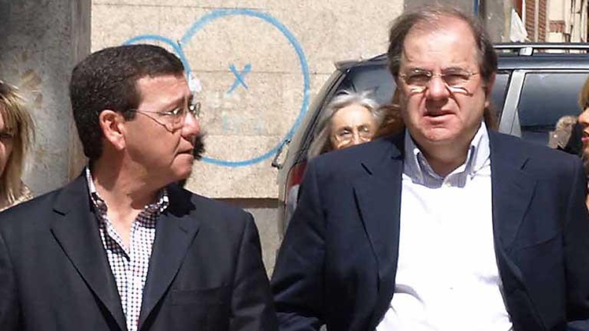 Rico y Herrera en una imagen de archivo.-ICAL