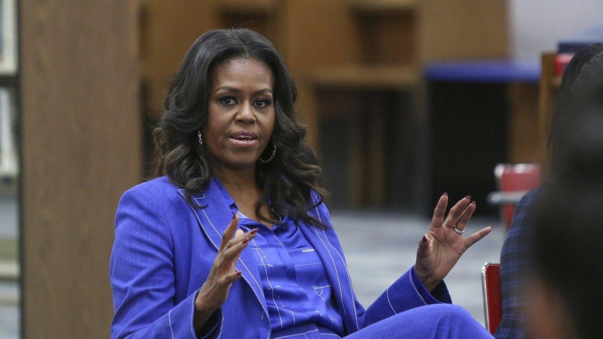 Michelle Obama, en una imagen de archivo-AP